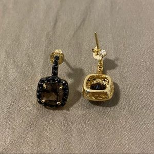 JTV Smoky Quartz Earrings